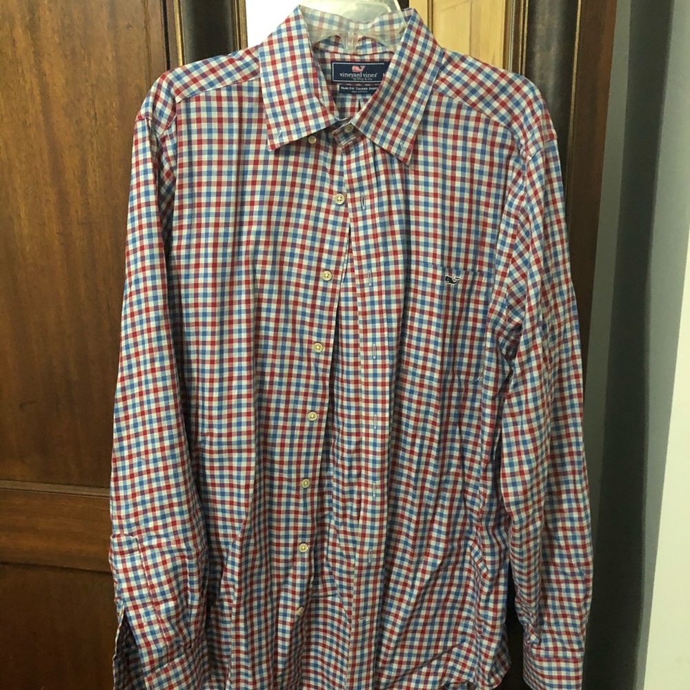 Vineyard Vines Slimfit Tucker Shirt size large